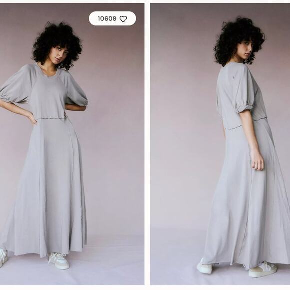 Free People Dresses & Skirts - Free People Brentwood Maxi Dress Grey